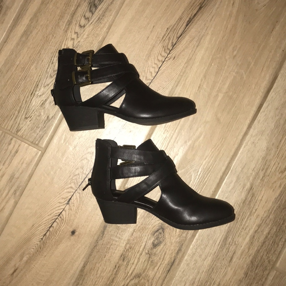 Black booties